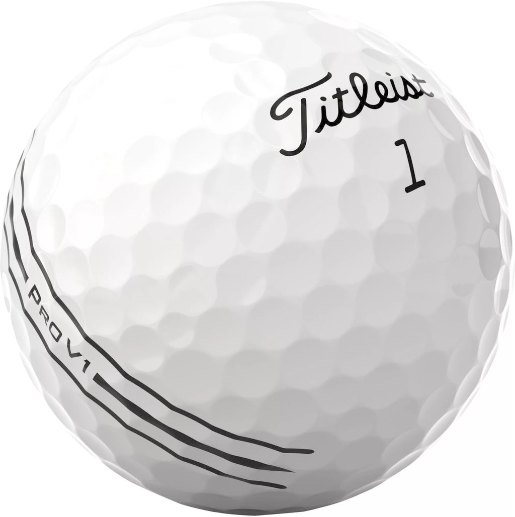 Titleist 2025 Pro V1 Enhanced Alignment Golf Balls