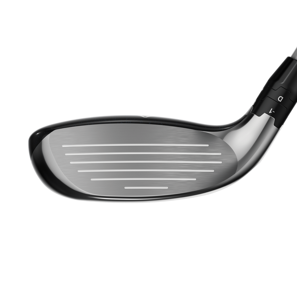 Golf club head on a white background